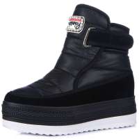 Alcazar阿卡莎正品简约圆头高跟女鞋子TB2835-01 黑色39