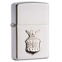ZIPPO打火机  280AFC 美国空军银冠章