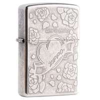 ZIPPO打火机  SC0688 仿古银爱美丽LOVE BALLOON