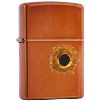 ZIPPO打火机  24717 弹坑 彩印