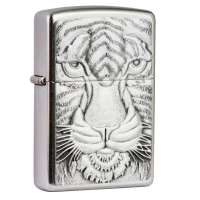 ZIPPO打火机  20287 老虎徽章