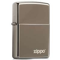ZIPPO打火机  150ZL 黑冰ZIPPO标志