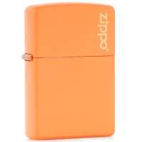 ZIPPO打火机  231zl 橙哑漆标志