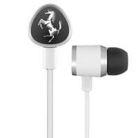 Ferrari by logic3 法拉利 G150WH 入耳式耳麦耳机 白色