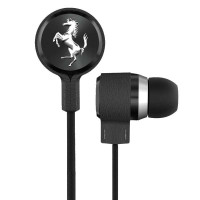 Ferrari by logic3 法拉利 T150iBK 入耳式耳麦耳机 黑色