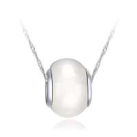 唯一(Winy)  路路通 925纯银优质猫眼石项链  锁骨 转运珠 吉祥开运 429XL15