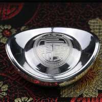 老万宝 100g财运滚滚999银之银元宝