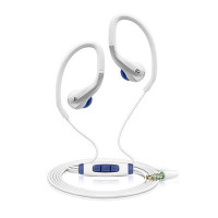 SENNHEISER/森海塞尔 OCX685i 耳塞挂耳式运动耳机线控带麦(白色)