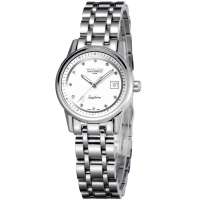 汉爱 皇家系列 精钢防水情侣对表女士手表 H2.8908L白面钢带