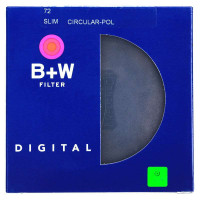 B+W 72mm(SLIM-CPL)无膜超薄