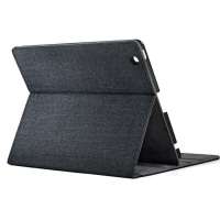 派魅苹果附件pad2 ipad3 ipad4 羊皮面料 商务超薄休眠 保护套 P001 黑