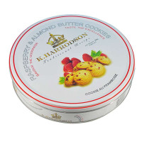 凯.哈罗森(K.HARRODSON) 奶油味曲奇饼干内含山莓和杏仁 338g (马来西亚)