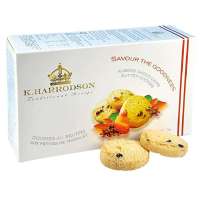 凯.哈罗森(K.HARRODSON) 奶油味曲奇饼干内含巧克力片 70g 两盒装(马来西亚)