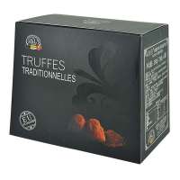 德菲丝(Truffles)松露形代可可脂巧克力HT250T黑色传统型250g