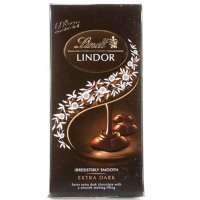 瑞士莲(Lindt) 软心-小块装特浓黑巧克力 100g 18块立小块(瑞士)