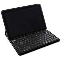 中兴(ZTE)Ipad平板电脑无线蓝牙超薄轻巧键盘 (黑)