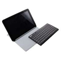 中兴(ZTE)Ipad平板电脑无线蓝牙超薄轻巧键盘 (白)