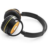 DAZA插卡耳机D900BT黑橙色