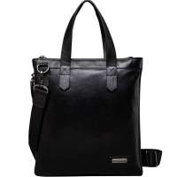 binger宾格未来系列纯色情侣风手提包101062黑色