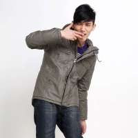 唐狮 男棉衣夹克11141106440251205(橄榄绿L)