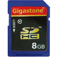 Gigastone(立达)8G(class10) SDHC高速存储卡