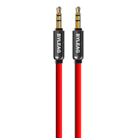 毕利格(BYLEAG)苹果附件音频线 红色(3.5mm 全能系列)
