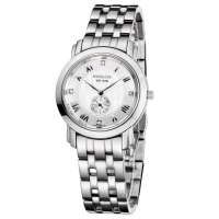 汉爱 皇家系列 巴塞尔复古风防水石英男表 H2.6068G白面钢带