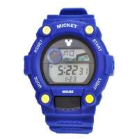 迪士尼Disney正版潜水系列LCD多功能运动型儿童手表DS-333B