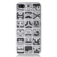 ESR iPhone 5 浮雕系列 表情帝-银色