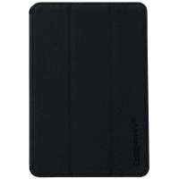 琪瑞苹果附件iPad mini斜纹三折商务保护套 黑色