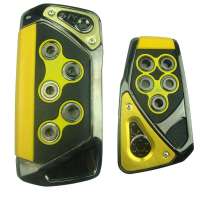 YCL億成隆 自动档时尚个性化汽车油门/刹车脚踏板YCL-842A(黄色)