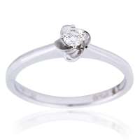 宝庆银楼 18k金瓣钻石女戒415279001450