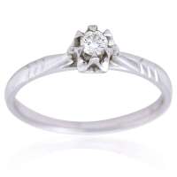 宝庆银楼 Pt950简约钻石女戒10D063646739