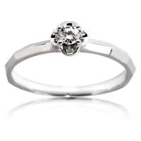 宝庆尚品 18k金四叶草钻石女戒424969002512