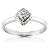 宝庆尚品  18K金希望之星钻石女戒424969002561