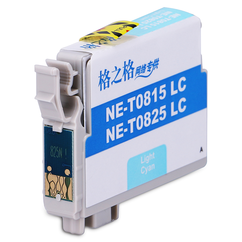 格之格(G&G)NE-T0825LC/NE-T0815LC 彩色墨盒适用爱普生T0821/0821N,T0825墨盒