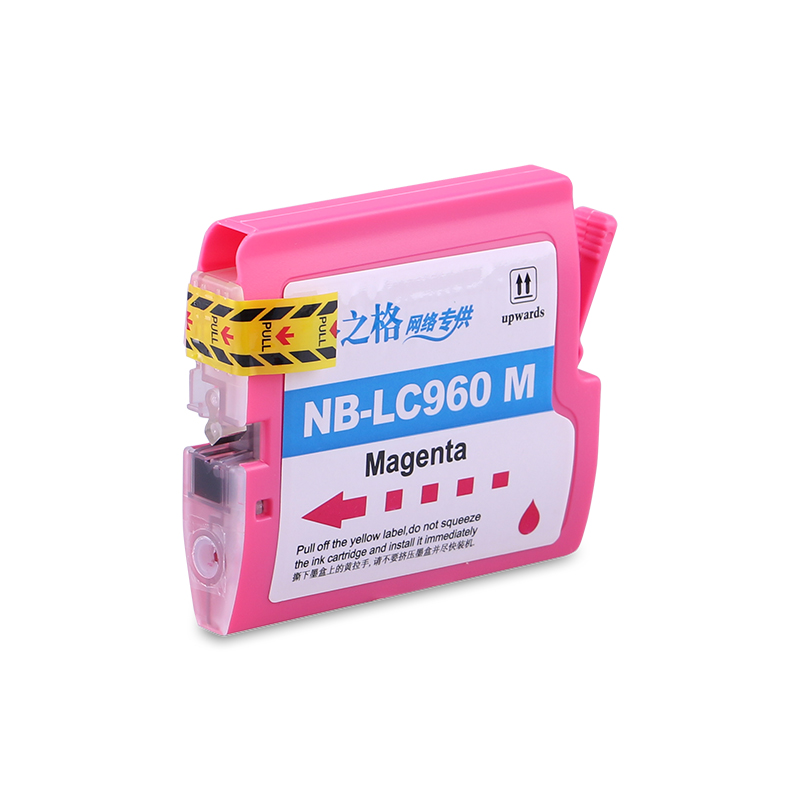 格之格NB-LC960M 红色墨盒适用兄弟LC960M,Brother DCP-540CN/130C/230C高清大图