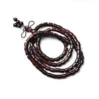 阿梵尼 小叶紫檀筒形佛珠手链 216颗 4mm