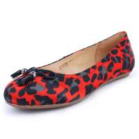 ST.CHIC 琪珂 都市时尚低帮女士单鞋A21A06406M红色37码