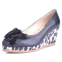 ST.CHIC 琪珂 都市时尚低帮女士单鞋C22A21409M黑色37码