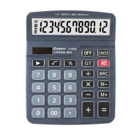 齐心(COMIX)12位大台经典办公计算器C-839