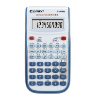 齐心（COMIX）12位小台小学通函数计算器C-81MS