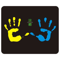 冰橙鼠标垫D104掌心