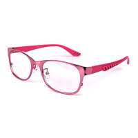 Mind Bridge 高档板材防辐射眼镜平光镜电脑护目镜3567 粉色