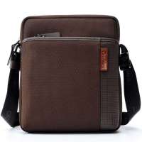 CROCODILE(鳄鱼恤)新款环保牛津布日字包型单肩斜跨男士包11222017 