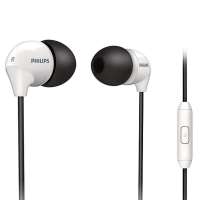 飞利浦 耳塞式耳机 SHE3575BW/10 白黑