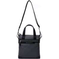 CROCODILE(鳄鱼恤) 新款 大气商务小方框压纹 实用手提单肩多功能男士包包11221043