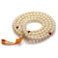 王廷珠宝 菩提手链 白菩提根108佛珠 8mm