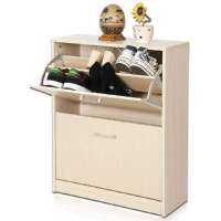 慧乐家 泊雅特二门鞋柜白枫木色 FNAJ-11012-2