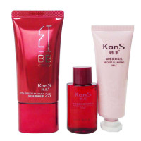 韩束25红BB玉白无瑕臻享装三件套